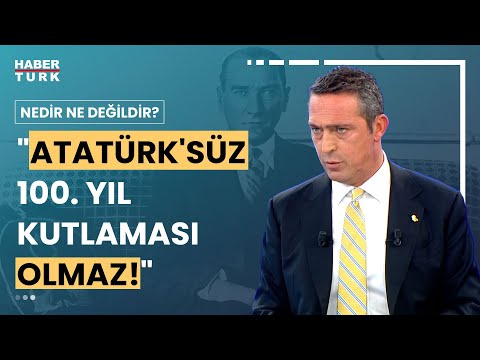 Fenerbah&ccedil;e Başkanı Ali Ko&ccedil; Habert&uuml;rk'te I Nedir Ne Değildir? - 5 Ocak 2023