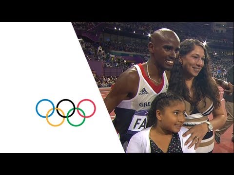 Mo Farah Wins 10,000m Gold - London 2012 Olympics