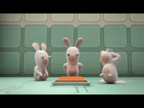 Les Lapins Cr&eacute;tins Invasion - Exp&eacute;rience lapin : La chaise (S1E57)