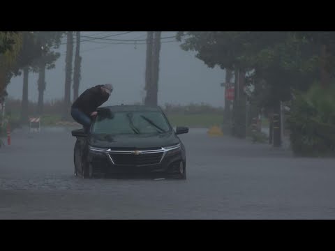 Pacific storm dumps heavy rains, unleashes flooding in California coastal cities