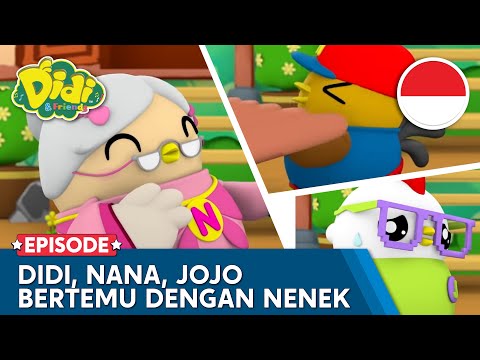 Didi, Nana, Jojo Bertemu Dengan Nenek | Lagu Anak-Anak Indonesia | Didi &amp; Friends Indonesia