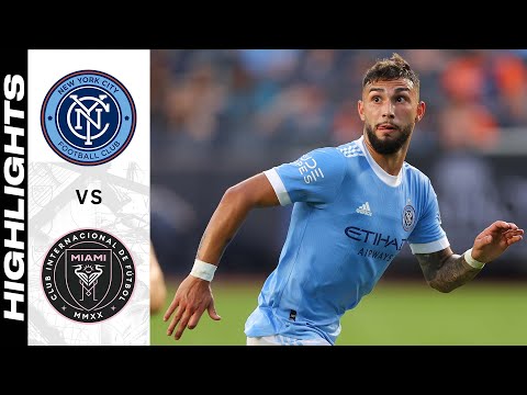 HIGHLIGHTS: New York City FC vs. Inter Miami CF | July 23, 2022