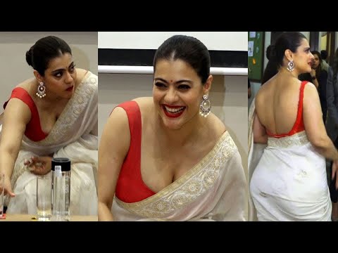 Viral Video: साड़ी पहन Kajol ने दिखाया अपना Figure, दिखी बेहद Uncomfortable