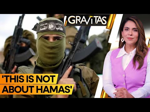 Israel-Palestine war: Palestinian journalist walks off when questioned on Hamas | Gravitas