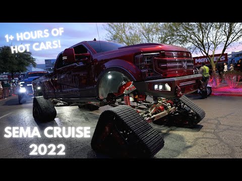 SEMA 2022 | SEMA cruise | the hottest custom cars and trucks!