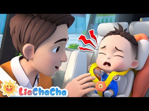 Car Seat Song | Child Safety Seat Song | LiaChaCha Nursery Rhymes &amp; Baby Songs