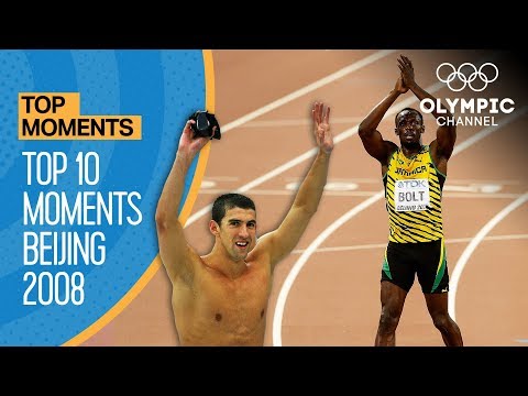 Top 10 Olympic Moments Beijing 2008 | Top Moments