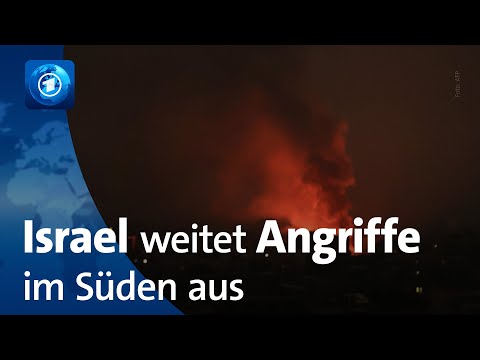 S&uuml;dlicher Gazastreifen: Israel verst&auml;rkt seine Angriffe