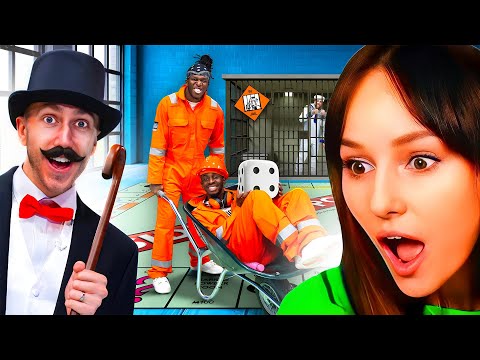 Freya Reacts to SIDEMEN MONOPOLY IN REAL LIFE 2