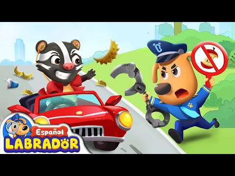 🔍Sheriff Labrador - Qui&eacute;n Tir&oacute; Cosas por la Ventana | Videos para Ni&ntilde;os | BabyBus en Espa&ntilde;ol