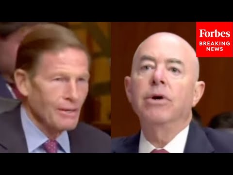 &lsquo;Shouldn&rsquo;t We Provide You With More Resources?&rsquo;: Blumenthal Presses Mayorkas On Sanctions On Iran