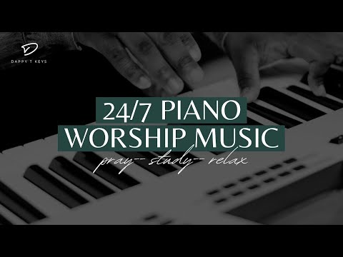 Prayer Instrumental Music with Scriptures &amp; Nature | 24/7 DappyTKeys Piano Worship