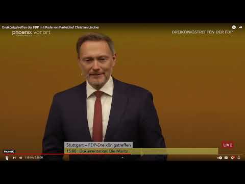 REACT: Marginalliberale Rede von Lindner