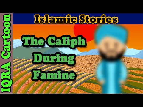 The Humble Caliph During the Famine  | Islamic Stories | Sahaba Stories - Umar (ra)| Islamic Cartoon