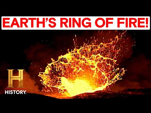 Volcanic Fury! EARTH'S DANGEROUS RING OF FIRE *3 Hour Marathon* | How the Earth Was Made