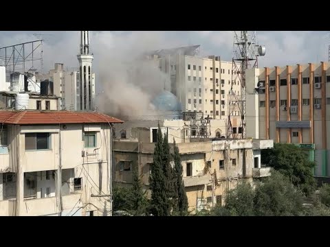 Strike targets Hamas-run ministry of communications in Gaza City | AFP