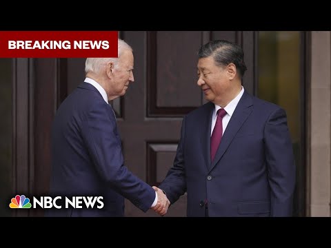 Biden meets with Chinese President Xi Jinping