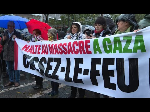 Paris protesters demand 'immediate ceasefire' in Gaza | AFP