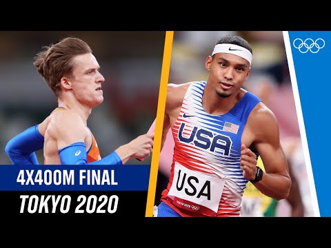 ?? The USA prove their DOMINANCE once again | Full Men's 4x400m final at Tokyo 2020