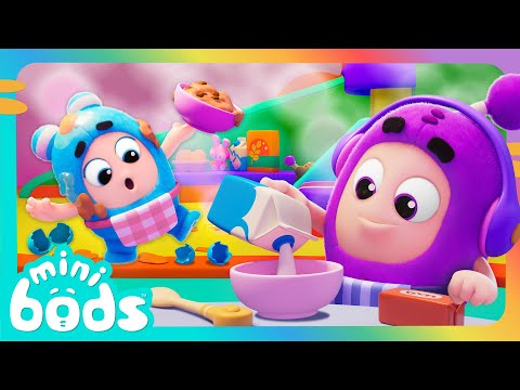 Cupcake Chaos 🧁 | Minibods | Preschool Cartoons