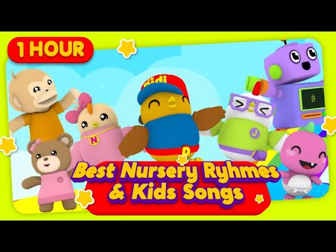 1 Hour Best Nursery Rhymes &amp; Kids Song Compilation | Didi &amp; Friends English