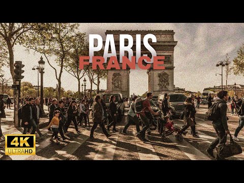 PARIS Walking Tour - 4K