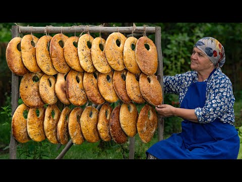 Rustic Kaak Bread | Wood Oven Baking at its Finest