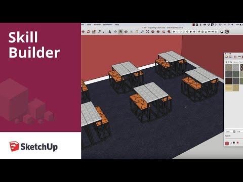 SketchUp Skill Builder: Material Modification