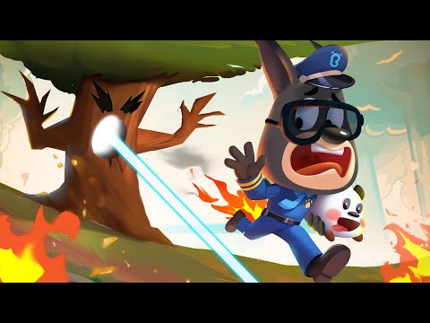 Laser Pointers are not Toys | Safety Cartoon | Police | Kids Cartoon | Sheriff Labrador | BabyBus