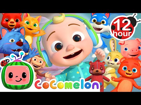 No Ads | Ten In The Bed: 12 Hours Loop | Cocomelon Lullabies | Bedtime | Nursery Rhymes &amp; Kids Songs