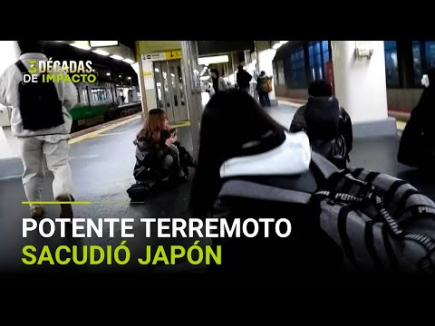 Las im&aacute;genes y los testimonios tras el poderoso terremoto de magnitud 7.6 en Jap&oacute;n