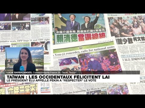 Les &eacute;lections &agrave; Ta&iuml;wan per&ccedil;ues comme &quot;un &eacute;chec de la Chine&quot; par les Ta&iuml;wanais &bull; FRANCE 24