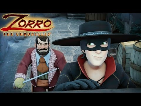 Zorro the Chronicles | Episode 10 | ZORRO THE THIEF | Superhero cartoons