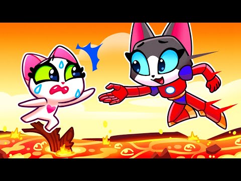 😻 My Mom Is a Superhero Song 💪🏻 Purrfect Kids Songs &amp; Nursery Rhymes 🎶