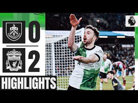 Darwin Nunez and Diogo Jota score in Boxing Day win! | Highlights | Burnley 0-2 Liverpool