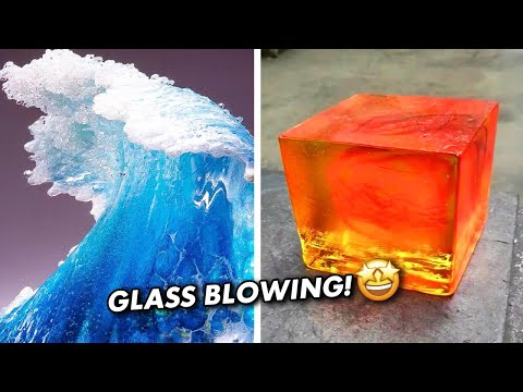 Most Satisfying Videos | Glass Blowing Art Compilation #7 | Satisfy Us