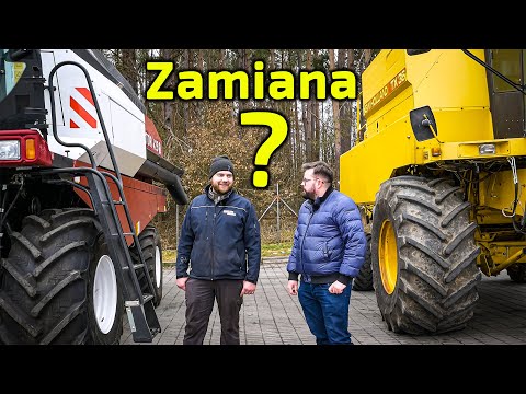 Zamiana? 👉 Kombajn New Holland TX36 na Rostselmash Vector 425 od Korbanek? Czy odwrotnie? 👉 Machniom