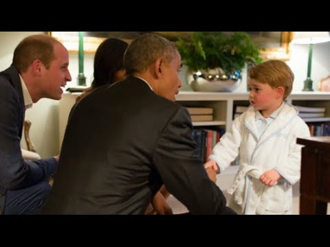 Obama Meets Prince George for First Time