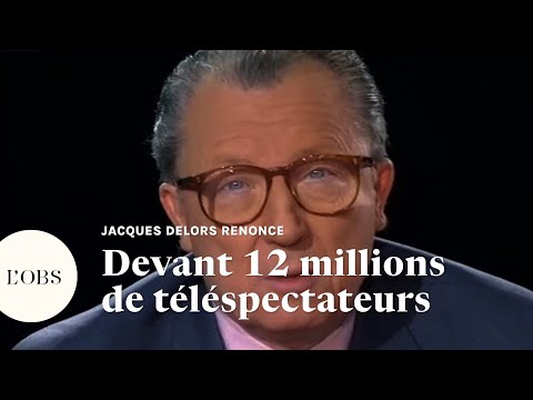 Mort de Jacques Delors : ce moment o&ugrave; il annon&ccedil;ait qu&rsquo;il ne serait pas candidat &agrave; la pr&eacute;sidentielle