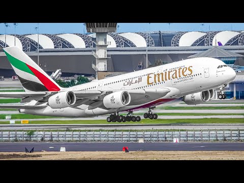 90 MINUTES of CLOSE UP Plane Spotting at BANGKOK Suvarnabhumi Airport THAILAND [BKK/VTBS]