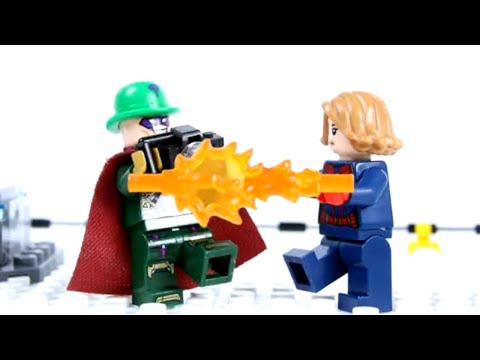 Captain Marvel Picks Mysterio Riddler | Billy Bricks | WildBrain Superheroes