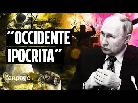 Guerra in Ucraina, il discorso di Putin: &ldquo;Occidente ipocrita, faremo di tutto per la vittoria&rdquo;