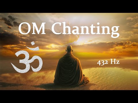 OM Chanting 432 Hz, Wipes out all Negative Energy, Singing Bowls, Meditation Music