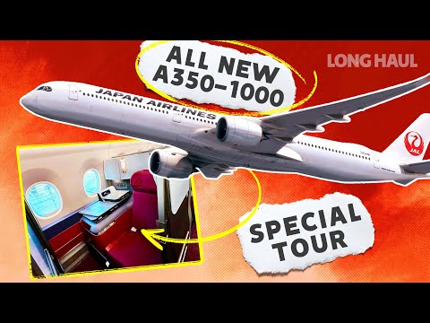 First Look: Inside Japan Airlines&rsquo; Airbus A350-1000 Packed With New &amp; Unique Features