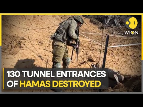 Israel-Palestine War: Israeli army releases video of Hamas tunnels being destroyed | WION