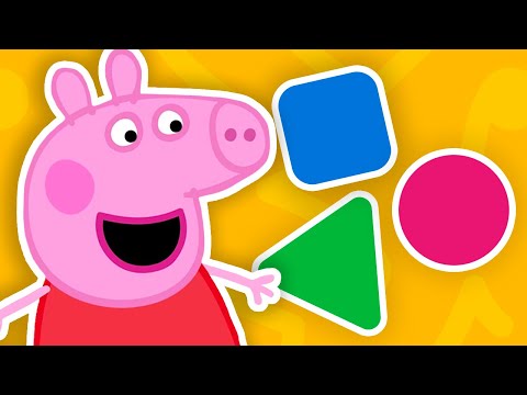 Learn Shapes with Peppa Pig | The Shapes Song | Educational Song for Kids | Kids Songs