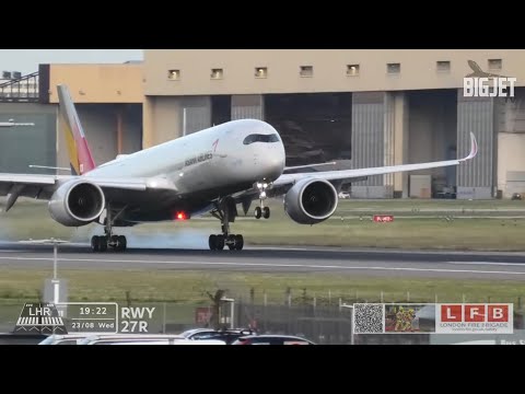 London Heathrow Airport 27R Arrivals