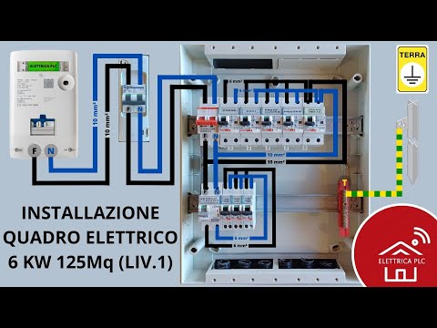 *17* INSTALLAZIONE QUADRO ELETTRICO 6KW 125Mq (LIV.1)