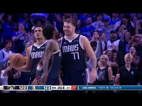 Luka Doncic's Epic Game-Winning One-Handed Hook Shot from 3 vs Nets!