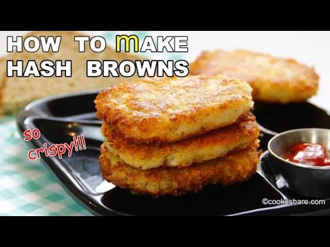 How to make Perfect HASH BROWNS at home